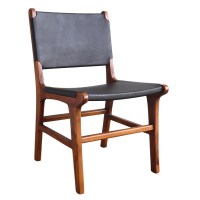 LCCR25-B,-LEATHER-CHAIR-BLACK,-51X58X87CM