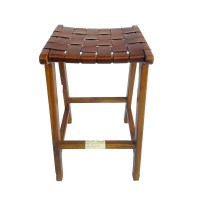 SM-CH-03-STOOL-WITH-LEATHER-(BROWN)