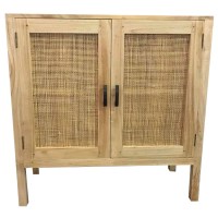 SM20-NWB04,-BUFFET-RATTAN-2-DOORS,-90X40X90CM
